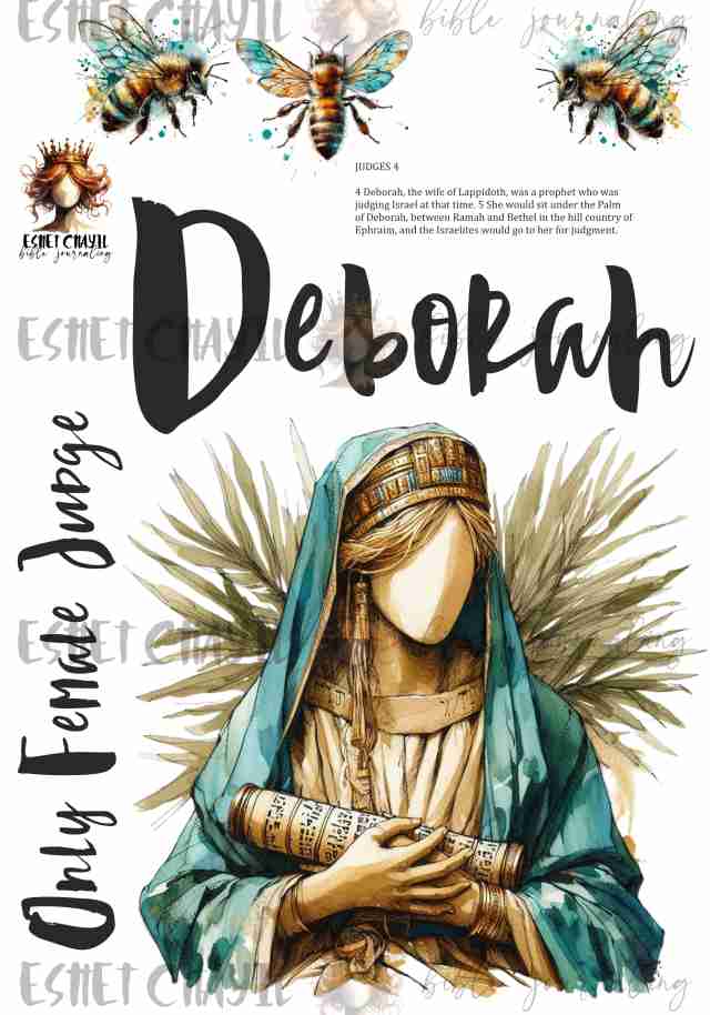 #12 DEBORAH - ENGLISH - WOMAN OF THE BIBLE