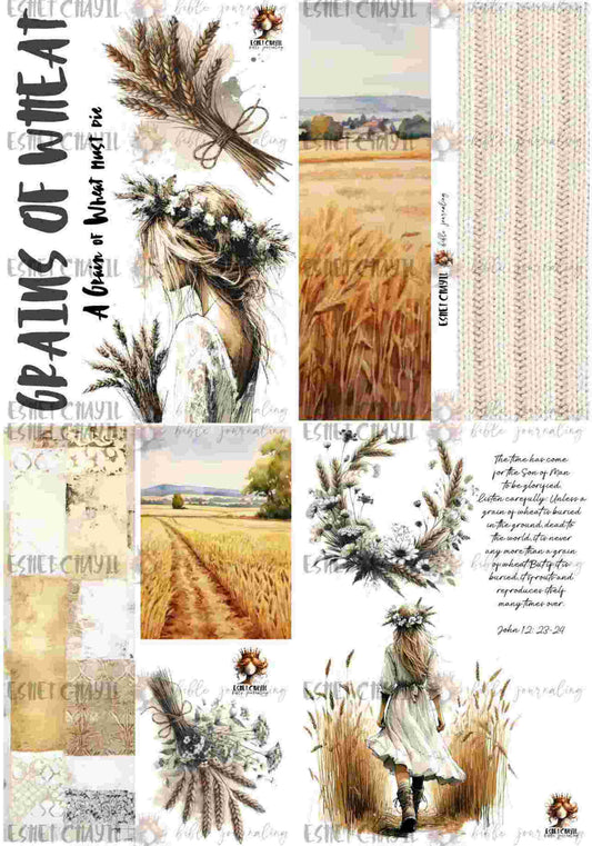 #BIBLE JOURNALING PRINTABLE - GRAIN ENGLISH