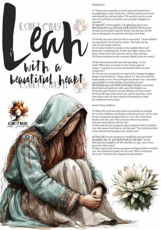 #9 LEAH - ENGLISH - WOMAN OF THE BIBLE