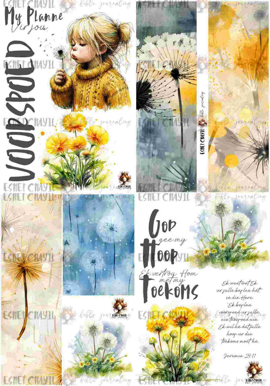 #BIBLE JOURNALING PRINTABLE - PROSPER AFRIKAANS