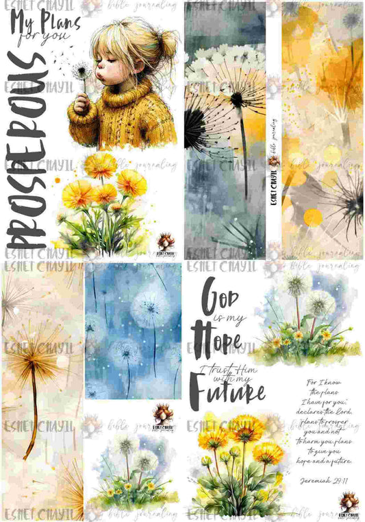 #BIBLE JOURNALING PRINTABLE - PROSPER ENGLISH