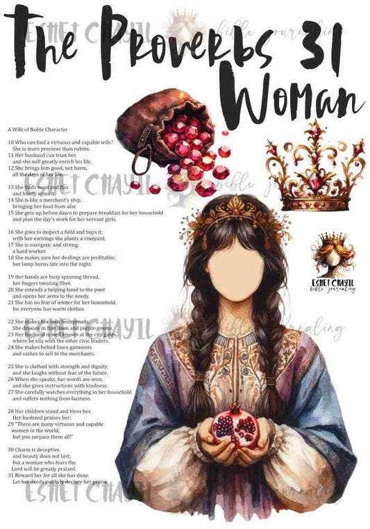 #1 PROVERBS 31 - ENGLISH - WOMAN OF THE BIBLE