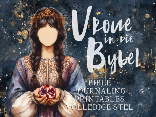 #0 VROUE VAN DIE BYBEL VOLLEDIGE STEL  - AFRIKAANS - WOMAN OF THE BIBLE